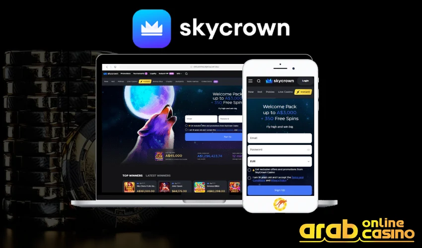 Skycrown Casino Mobile Gaming 
