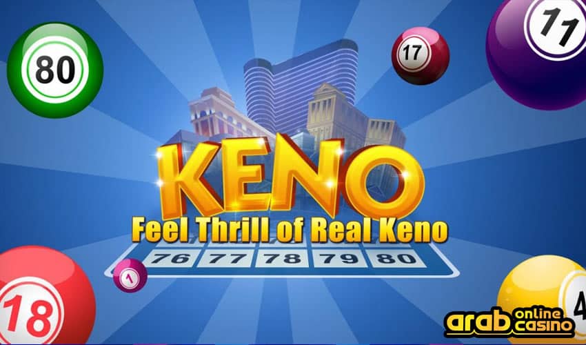 Feel thrill of real keno