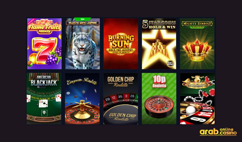 Rabona Casino Games