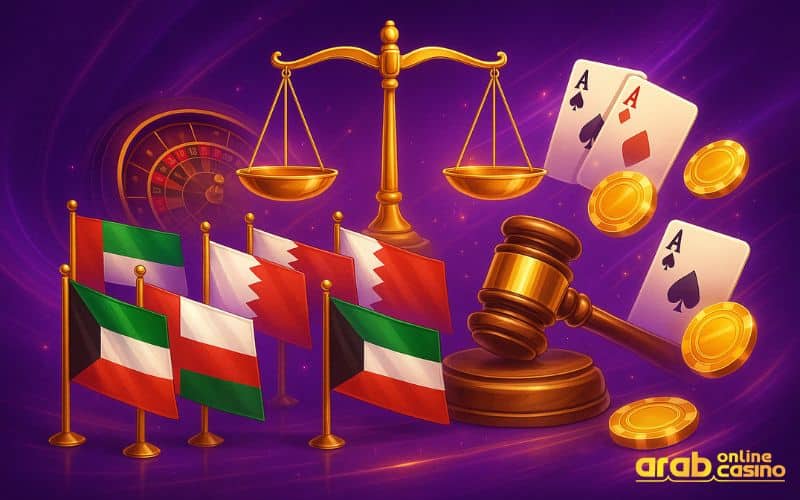The legality of online casinos for Arabs in the Middle East and other countries where people speak Arabic