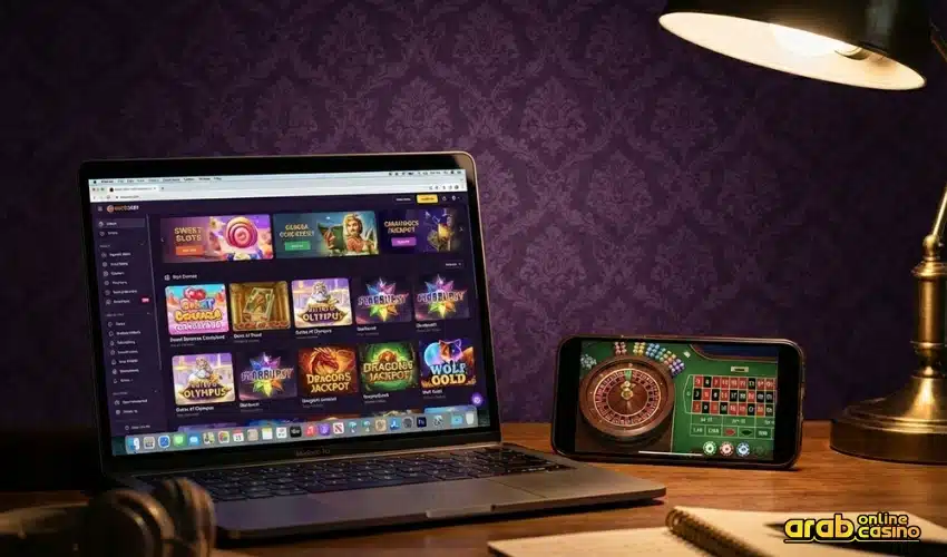 Games Available at Arab Online Casinos